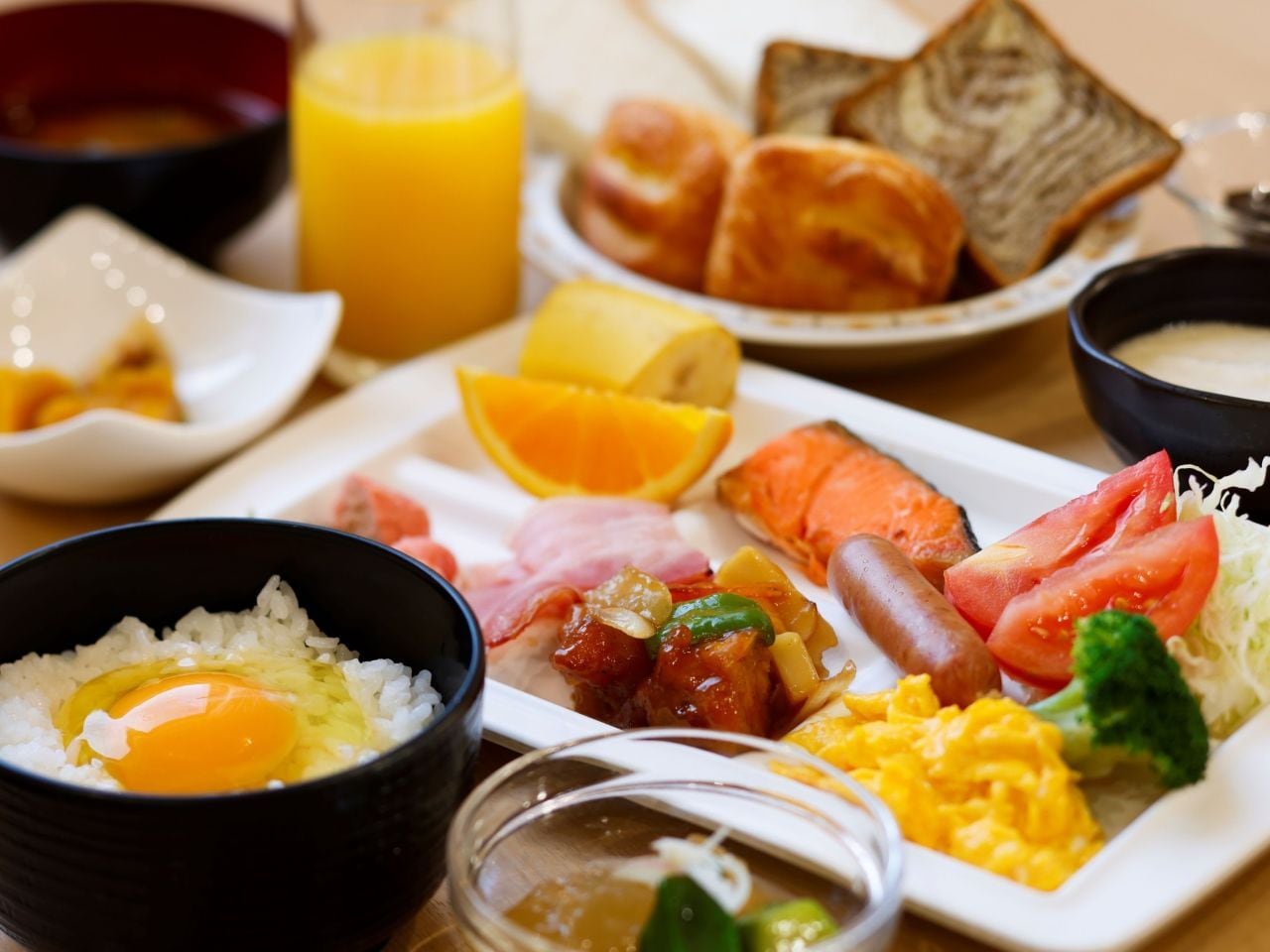 朝食一例