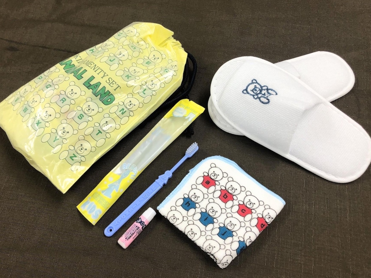 子ども用アメニティ