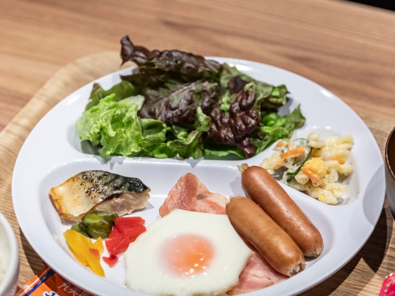 朝食バイキング