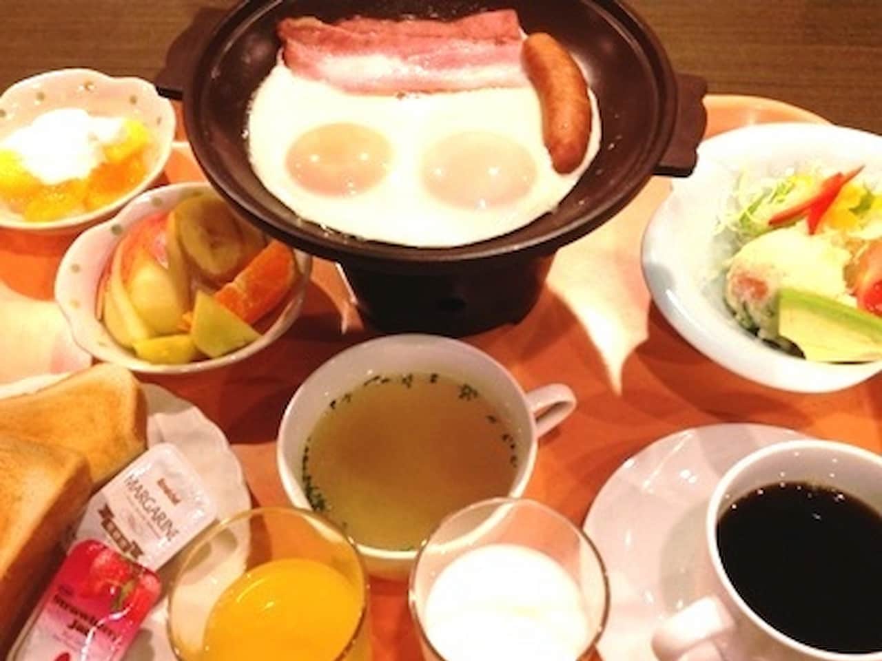 洋定食(ハムエッグ)