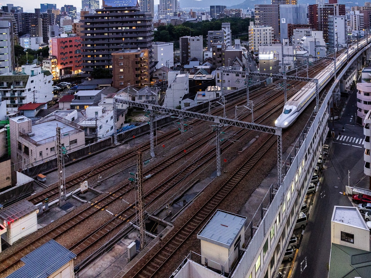 新幹線ビュールーム 全室禁煙(景観イメージ)