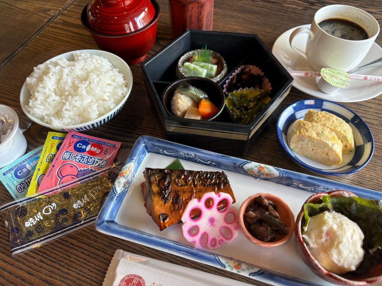朝食一例
