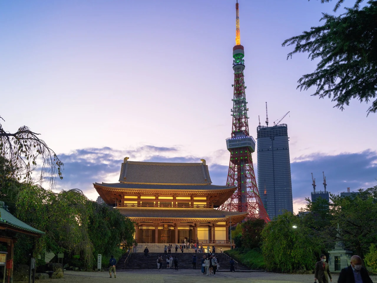 【増上寺】600年の歴史を持ち「勝運」のお寺として親しまれています。画像