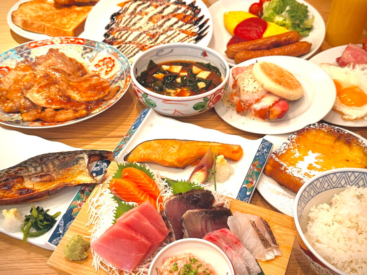 8種類のメインプレート