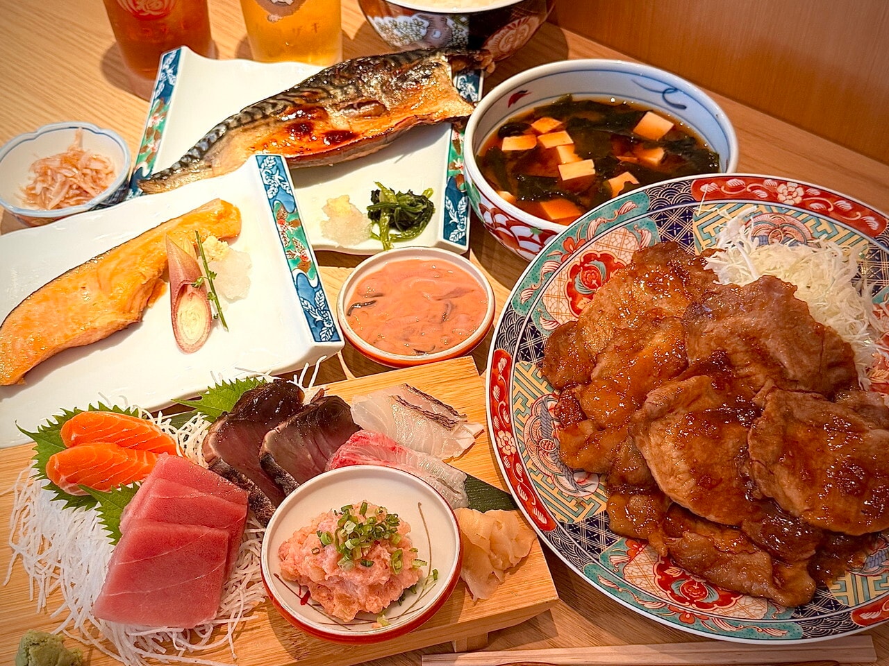 メインプレート(和食)