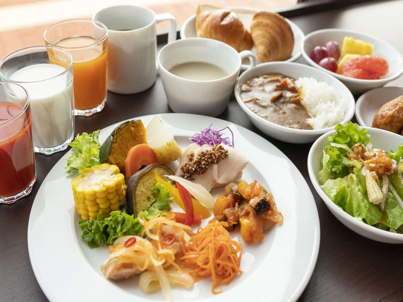 朝食ブッフェ