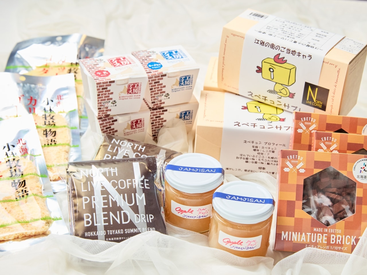 江別特産品コーナー