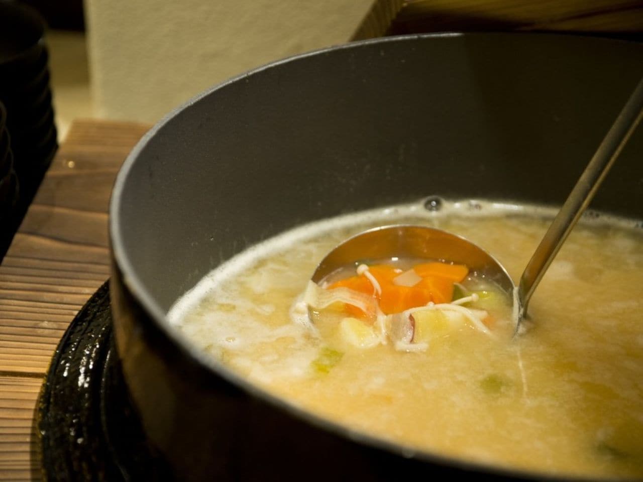 こだわりの味噌汁