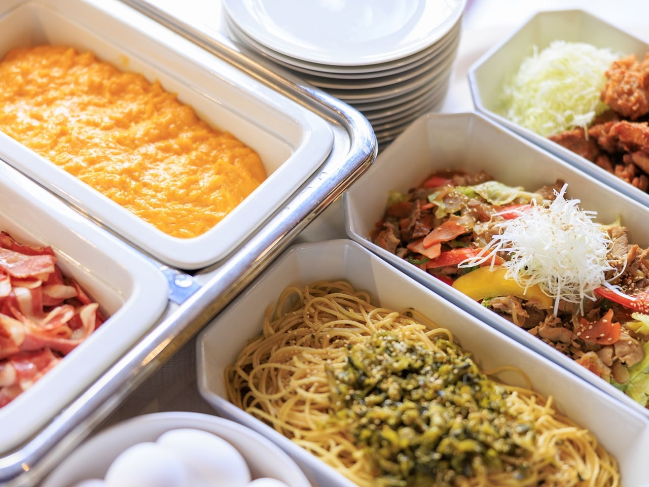 無料朝食