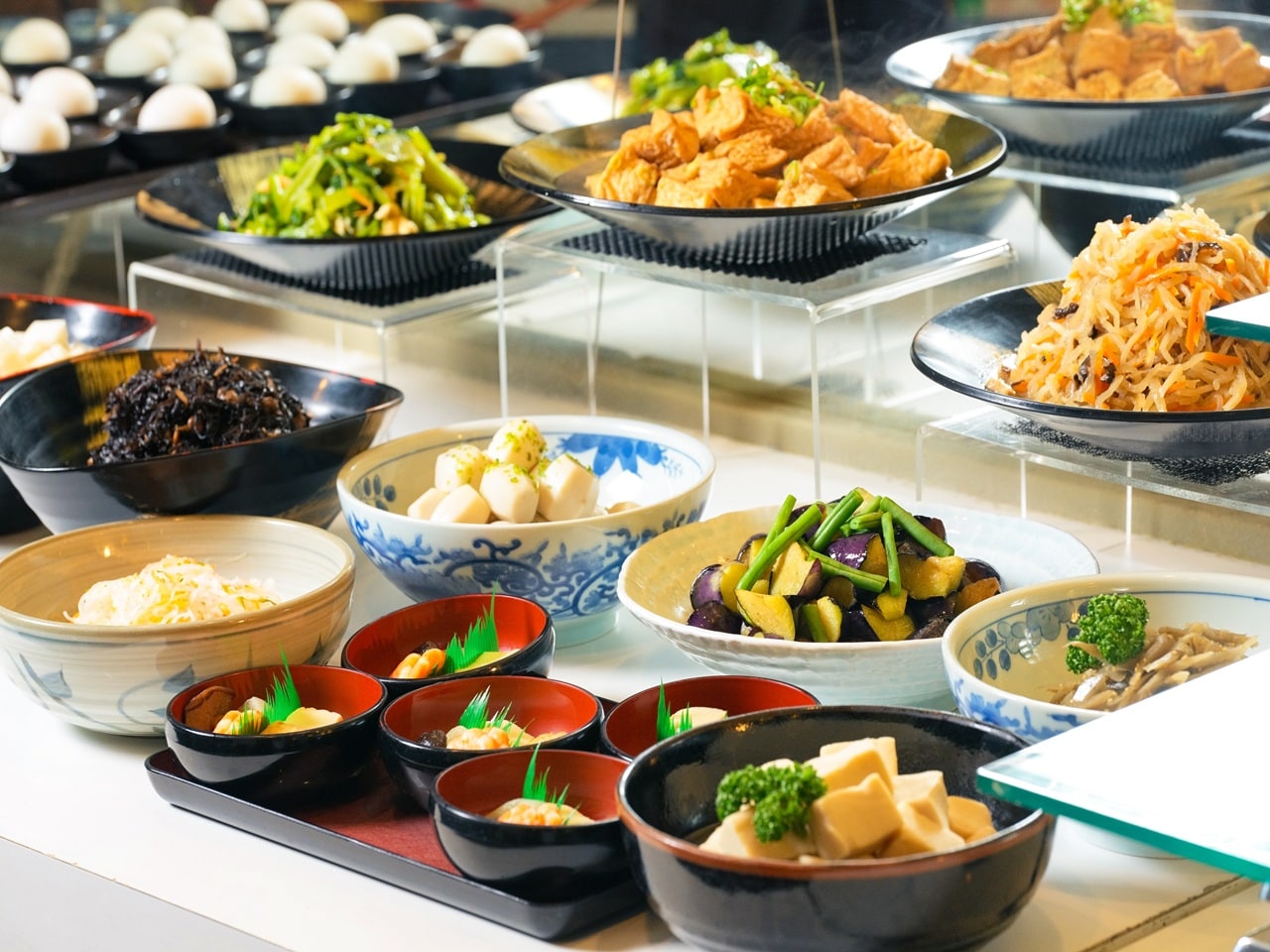 朝食ビュッフェ