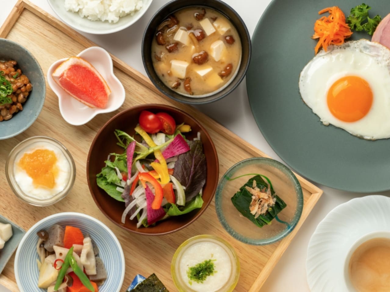 朝食一例