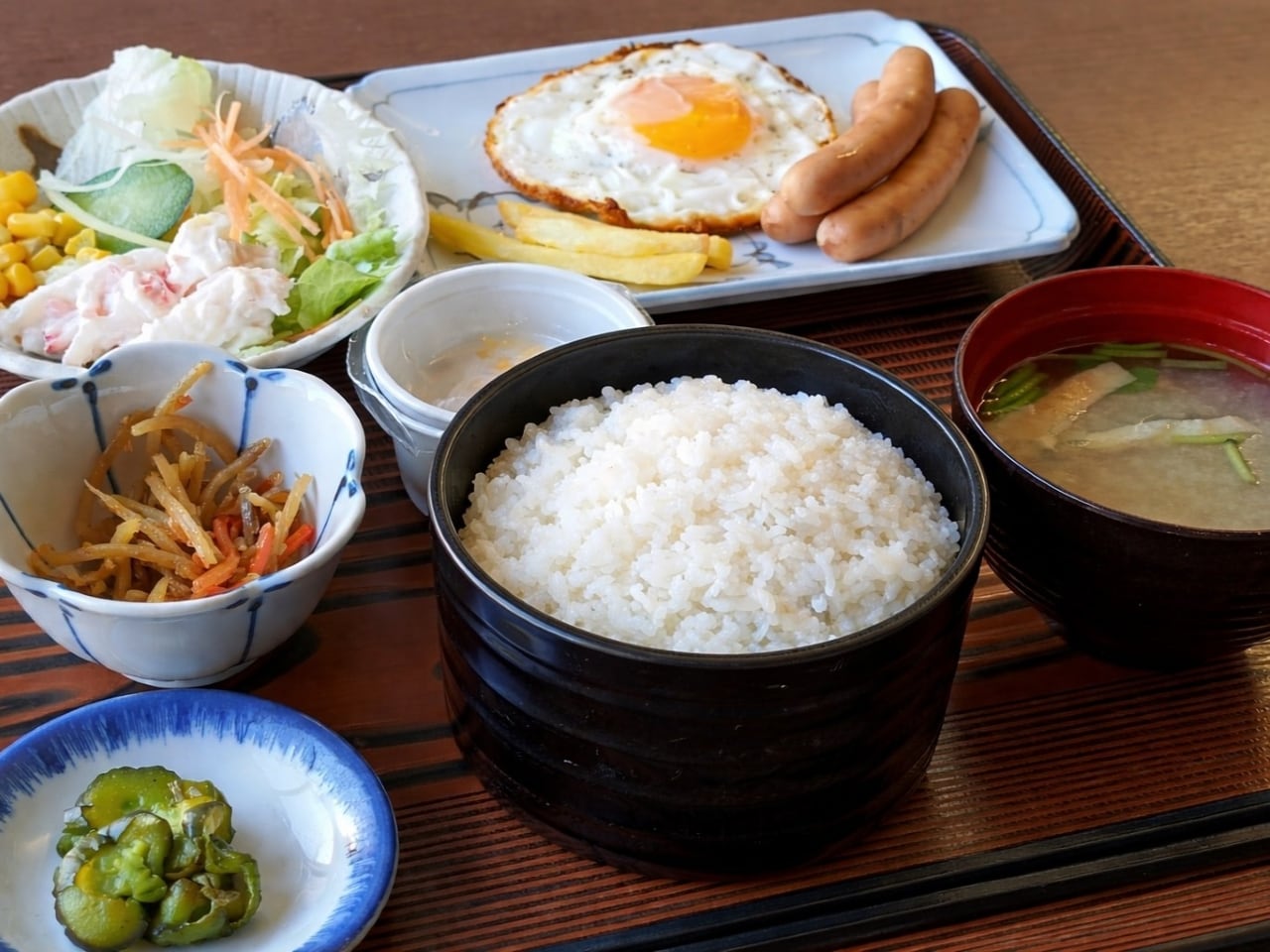 日替わり朝食一例