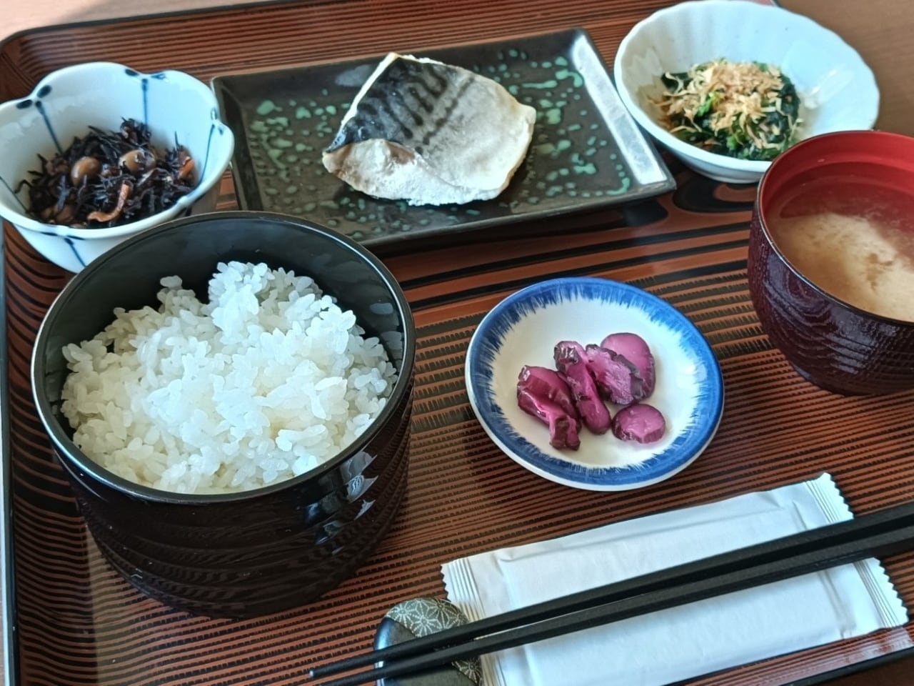 日替わり朝食一例