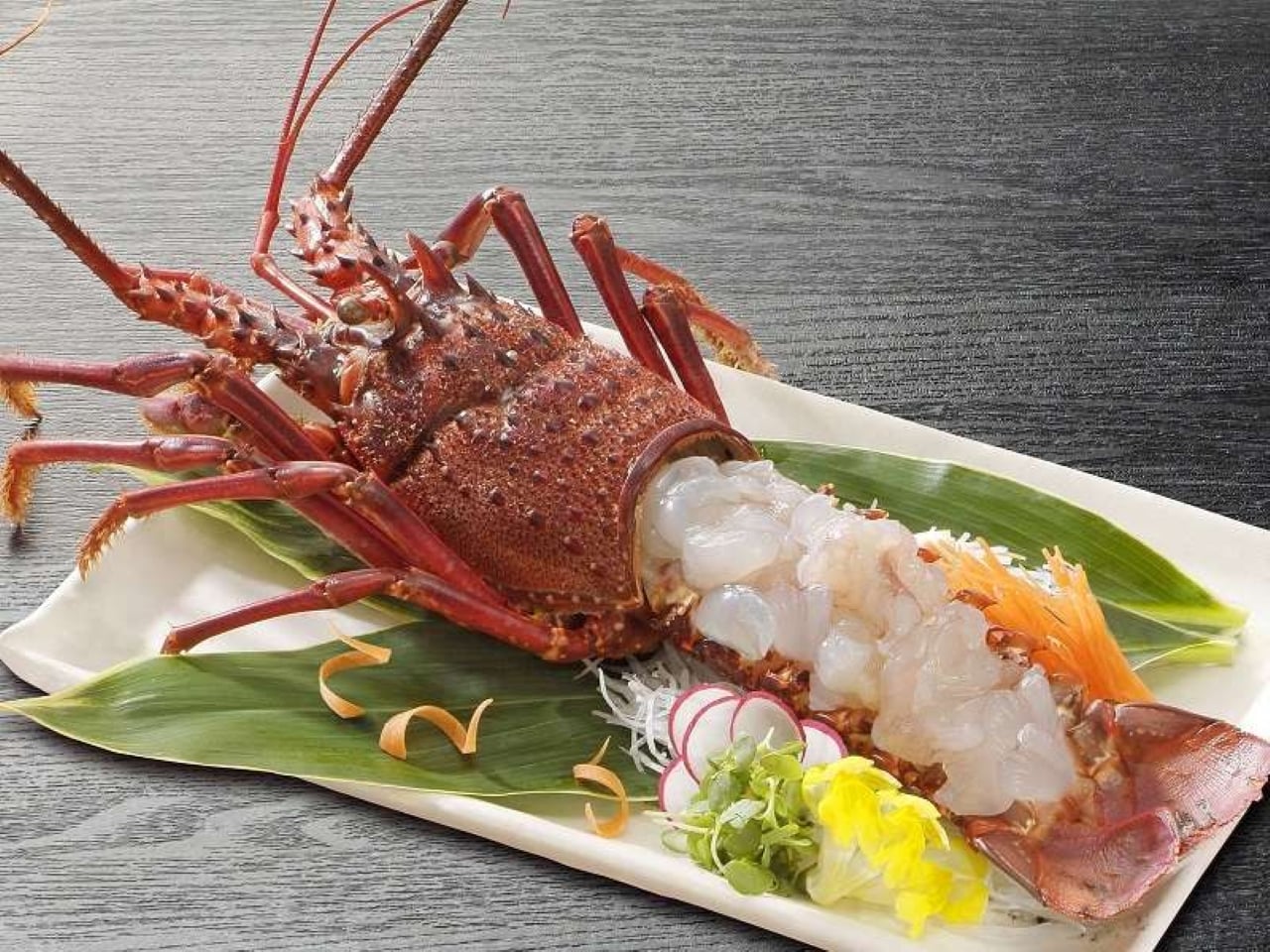 伊勢海老お造り