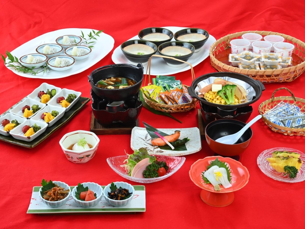 朝食（和定食）一例