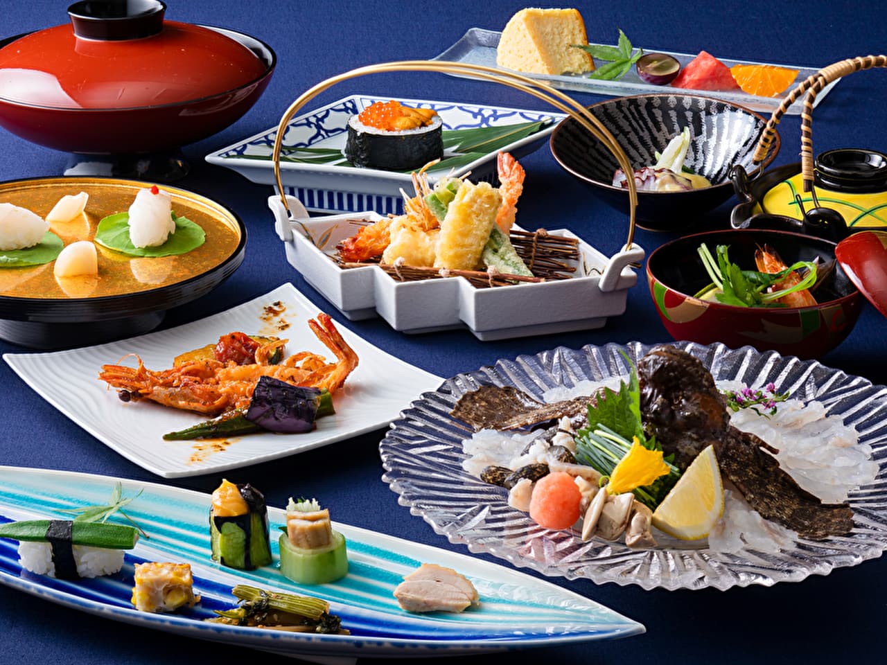 宿泊プラン限定のオニオコゼを使用した『ぶちうま会席』