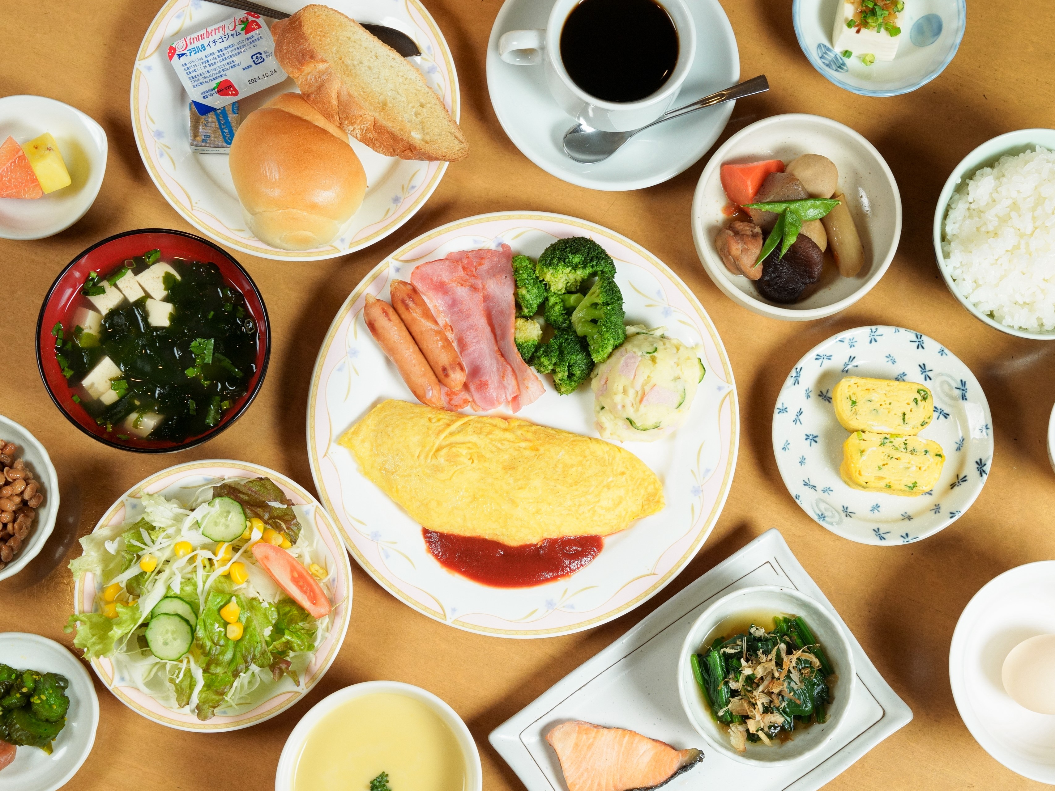 1日のはじまりはおいしい朝食から!