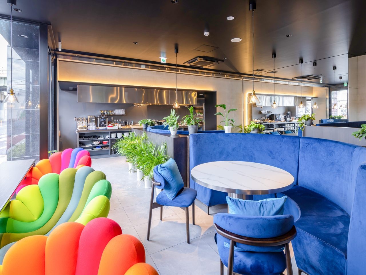 レストラン「Grill&Cafe FOR SEASON」店内