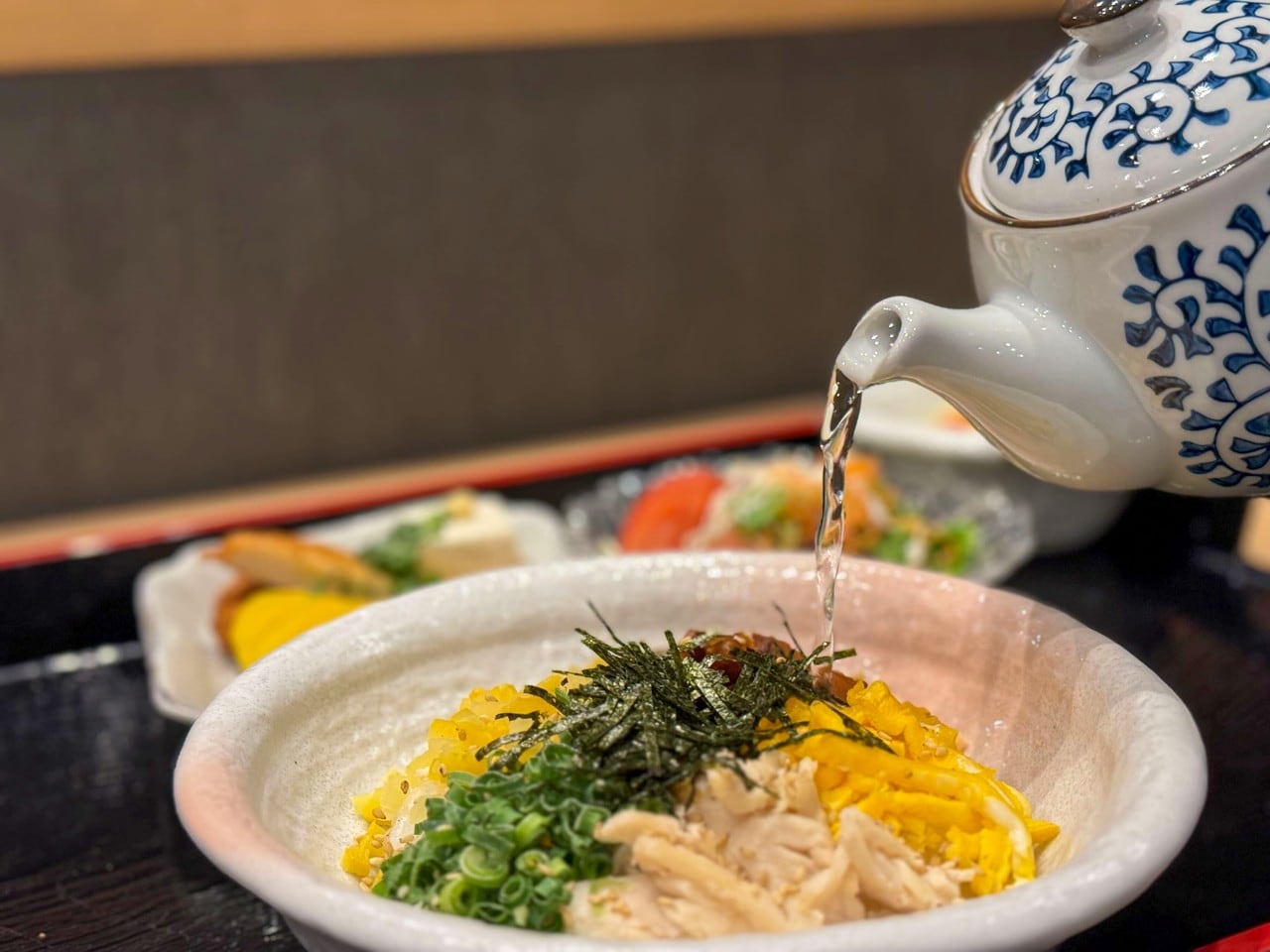 出汁にこだわった鶏飯定食