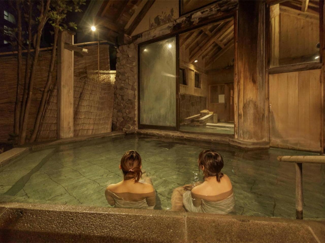 木漏れ日の湯 露天風呂