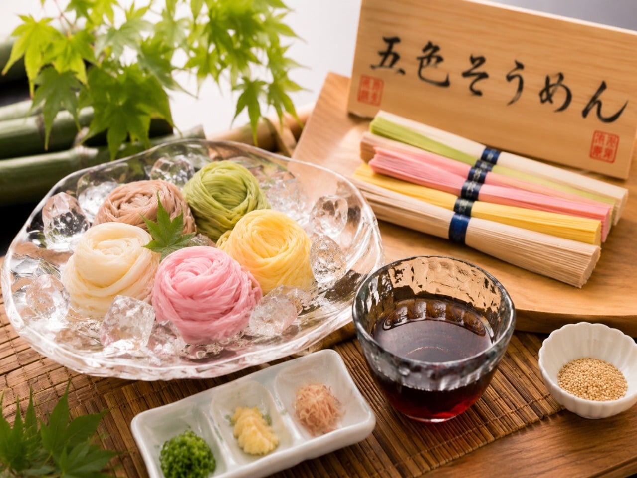 五色そうめん※画像はイメージです