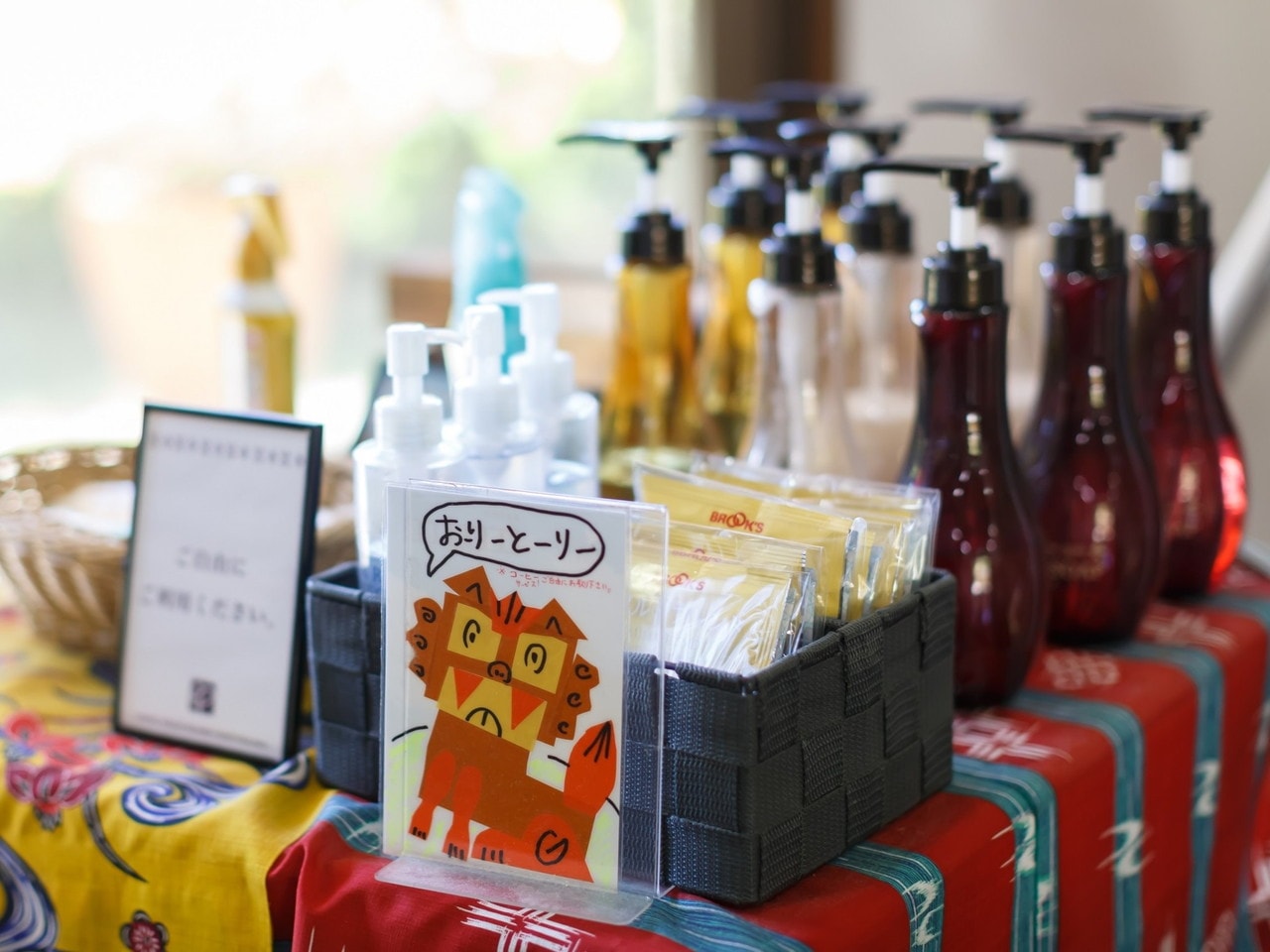貸出備品 写真にあるものは無料でご利用頂けます。