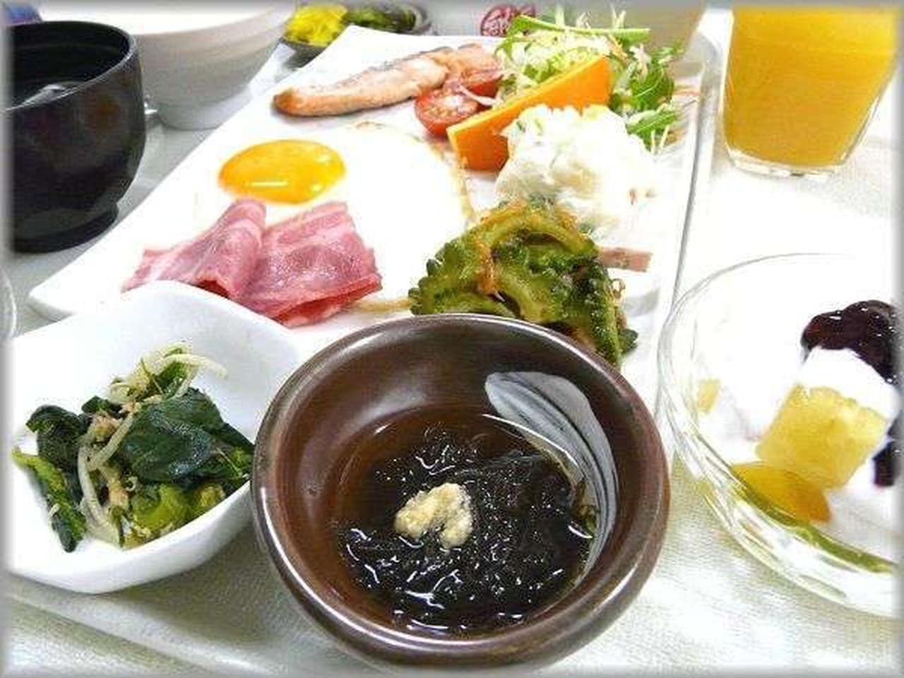 朝食一例