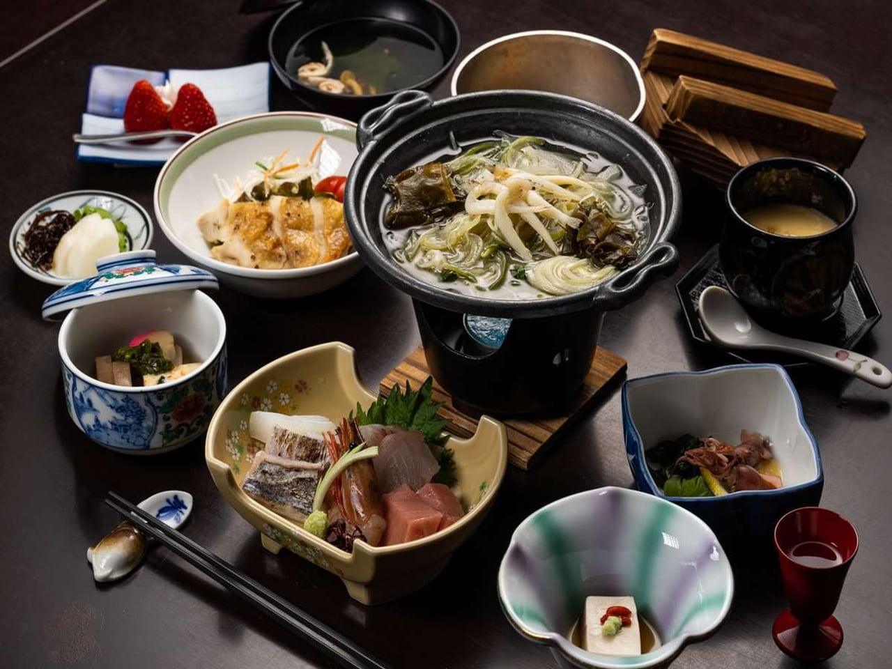 四季彩会席(一例)