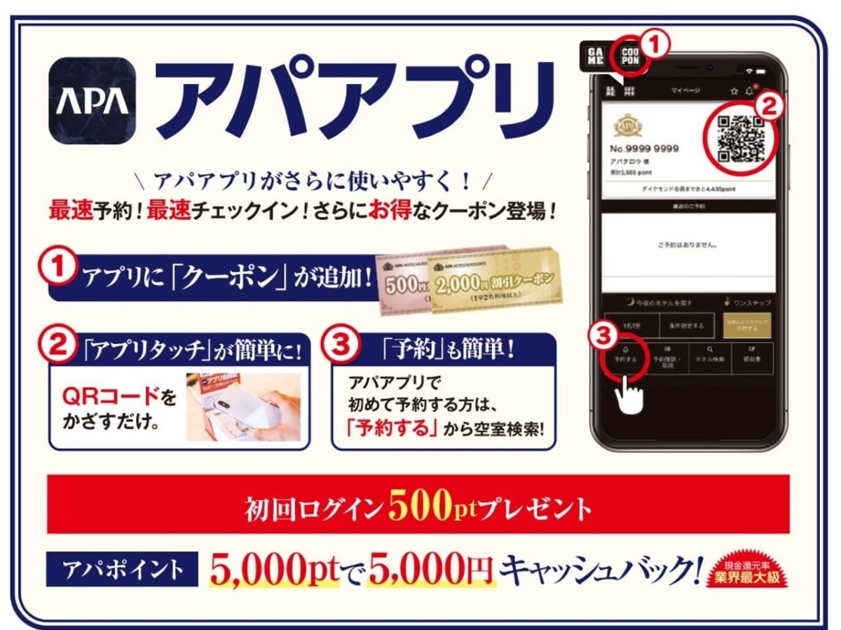 アパアプリのご案内