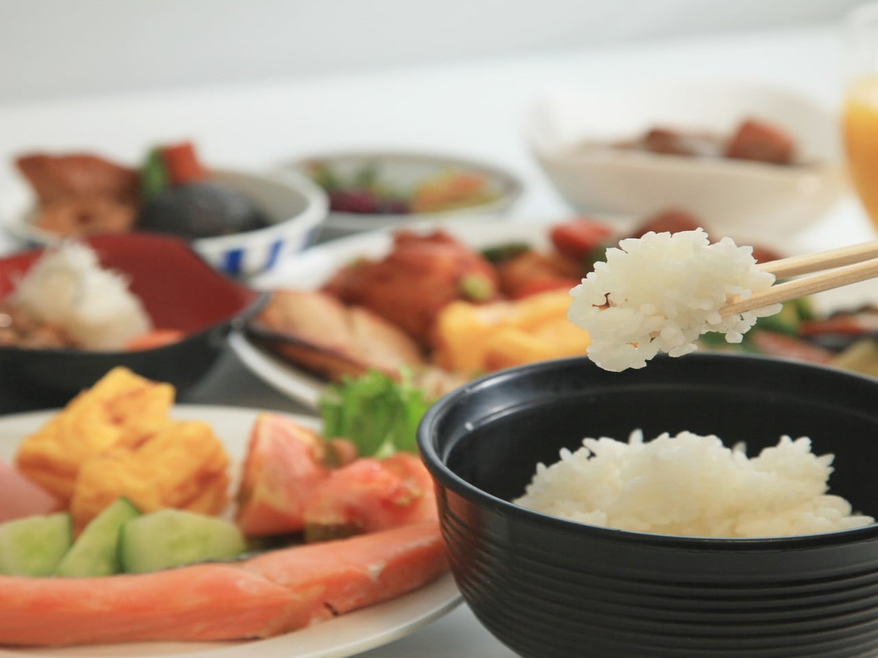 朝食一例