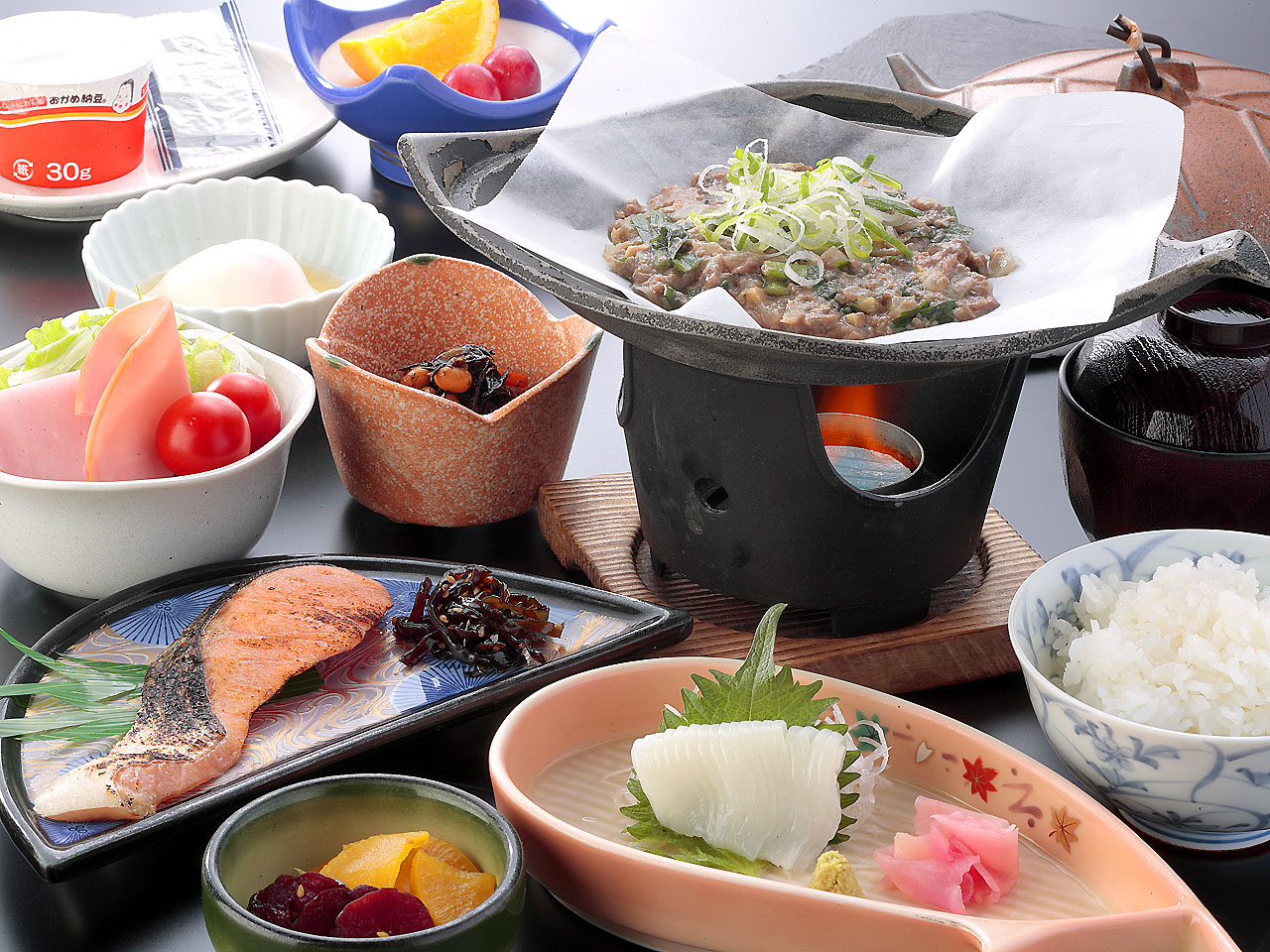朝食一例