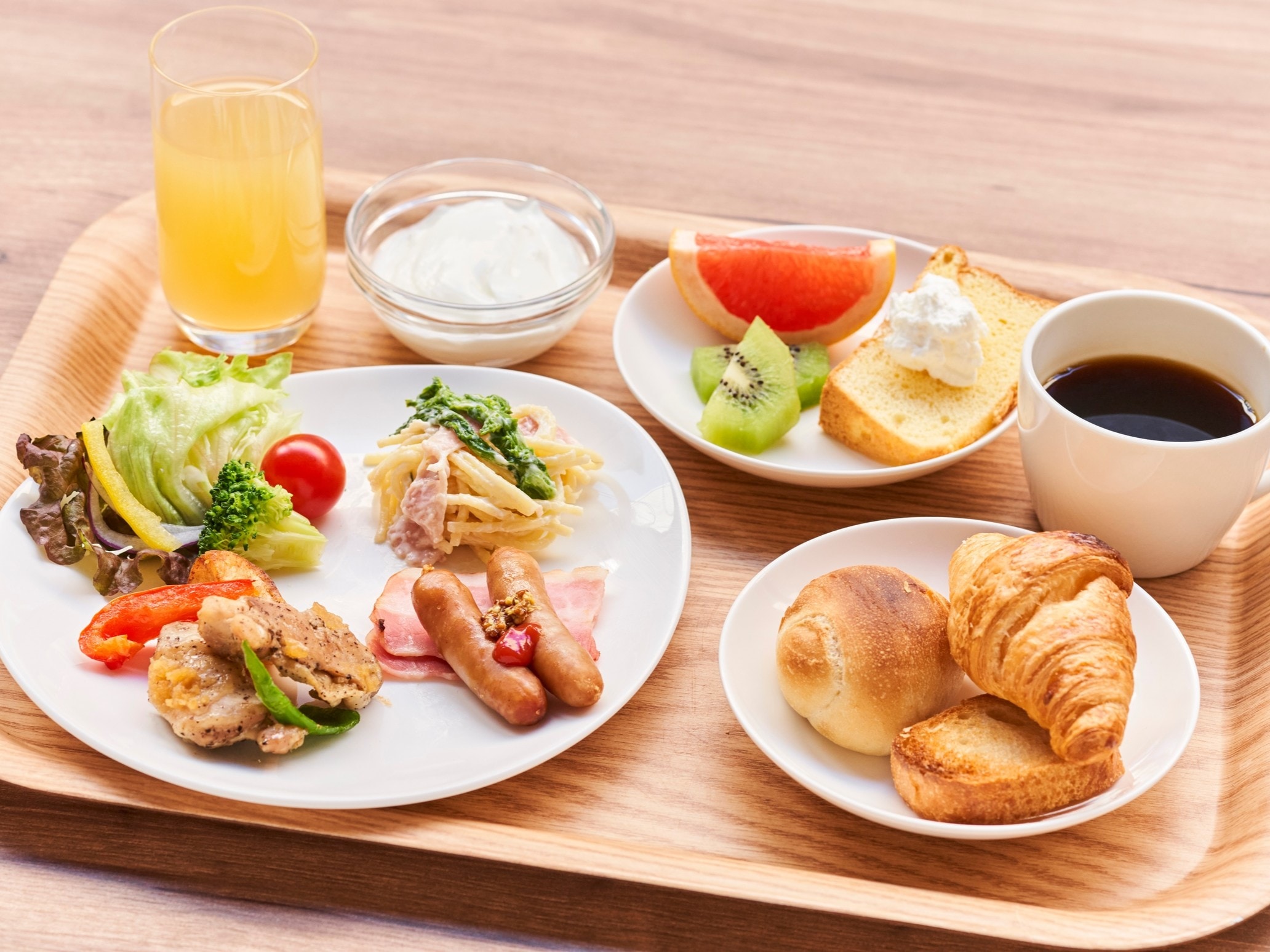 盛り付け例　洋食