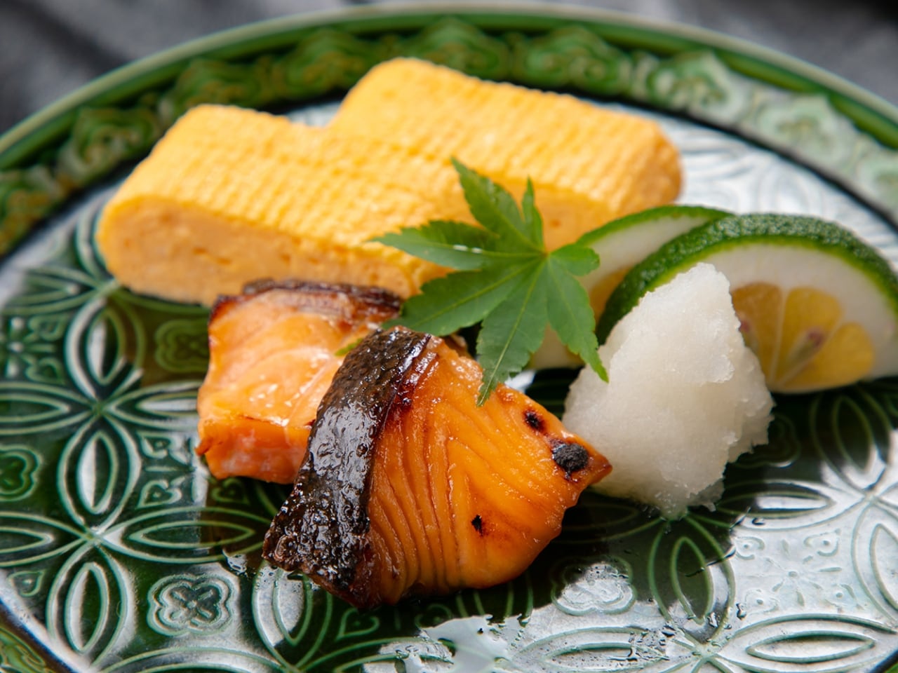 焼き物とだし巻き卵