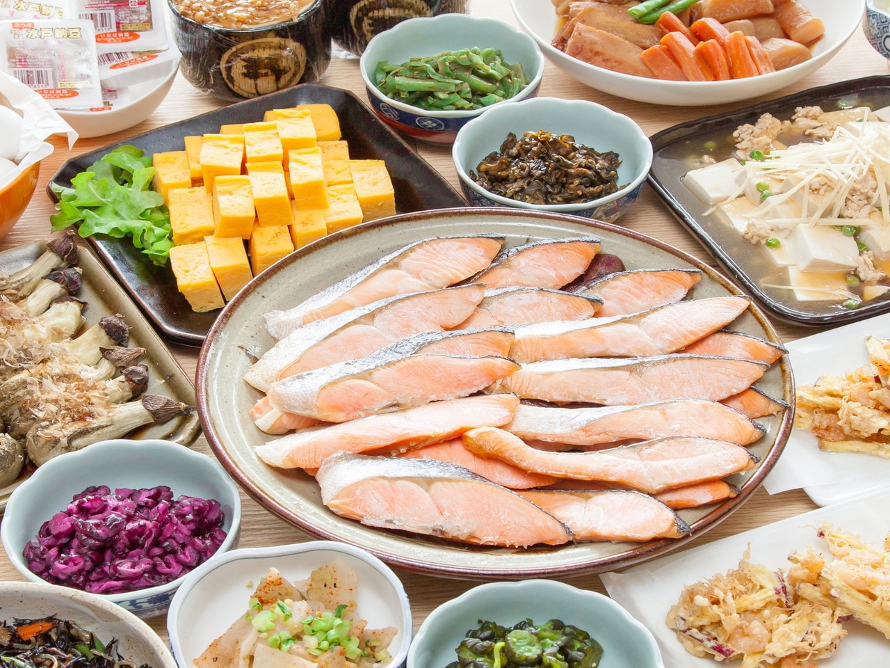 朝食一例・和食