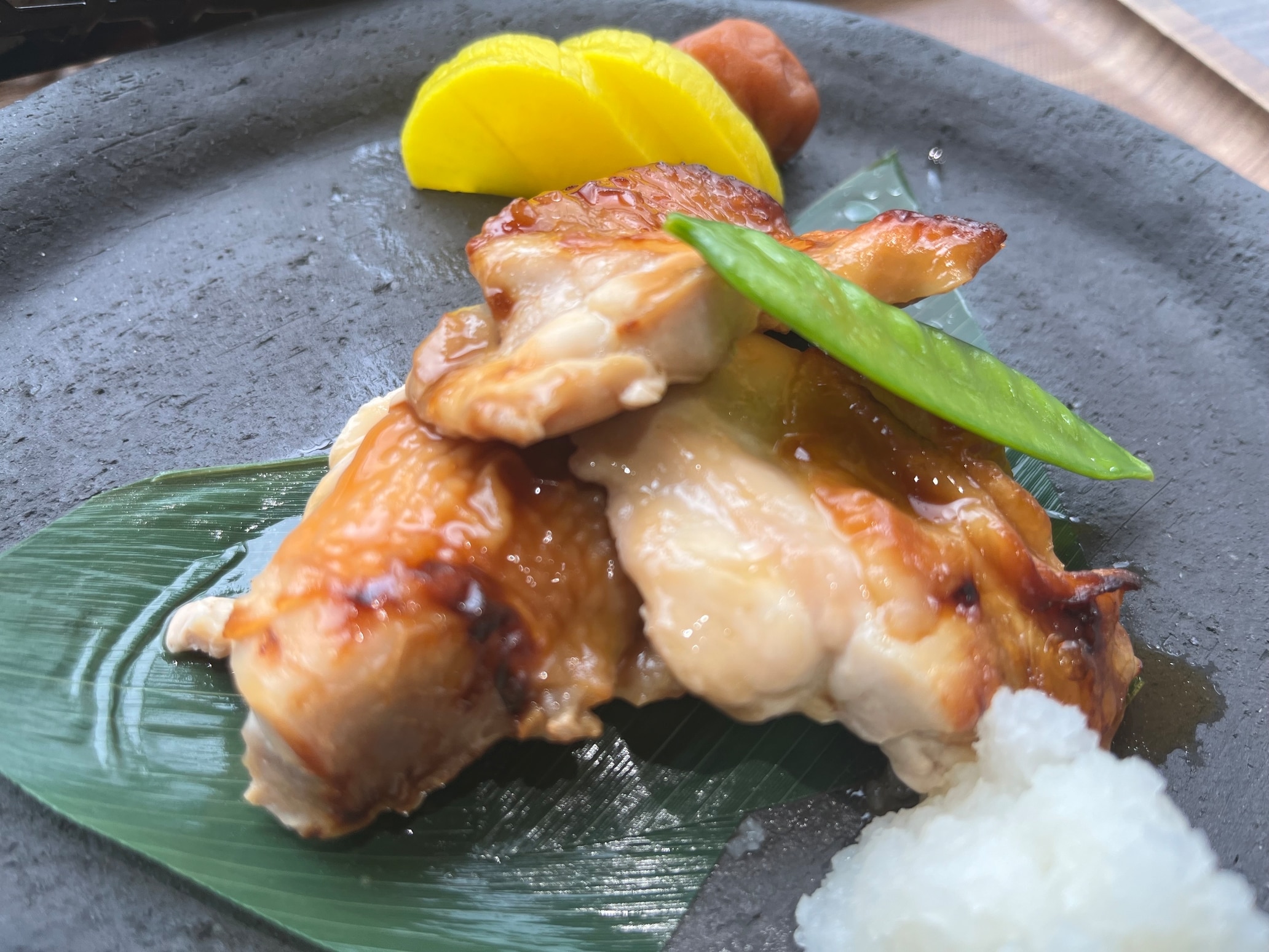 チキンの照り焼き