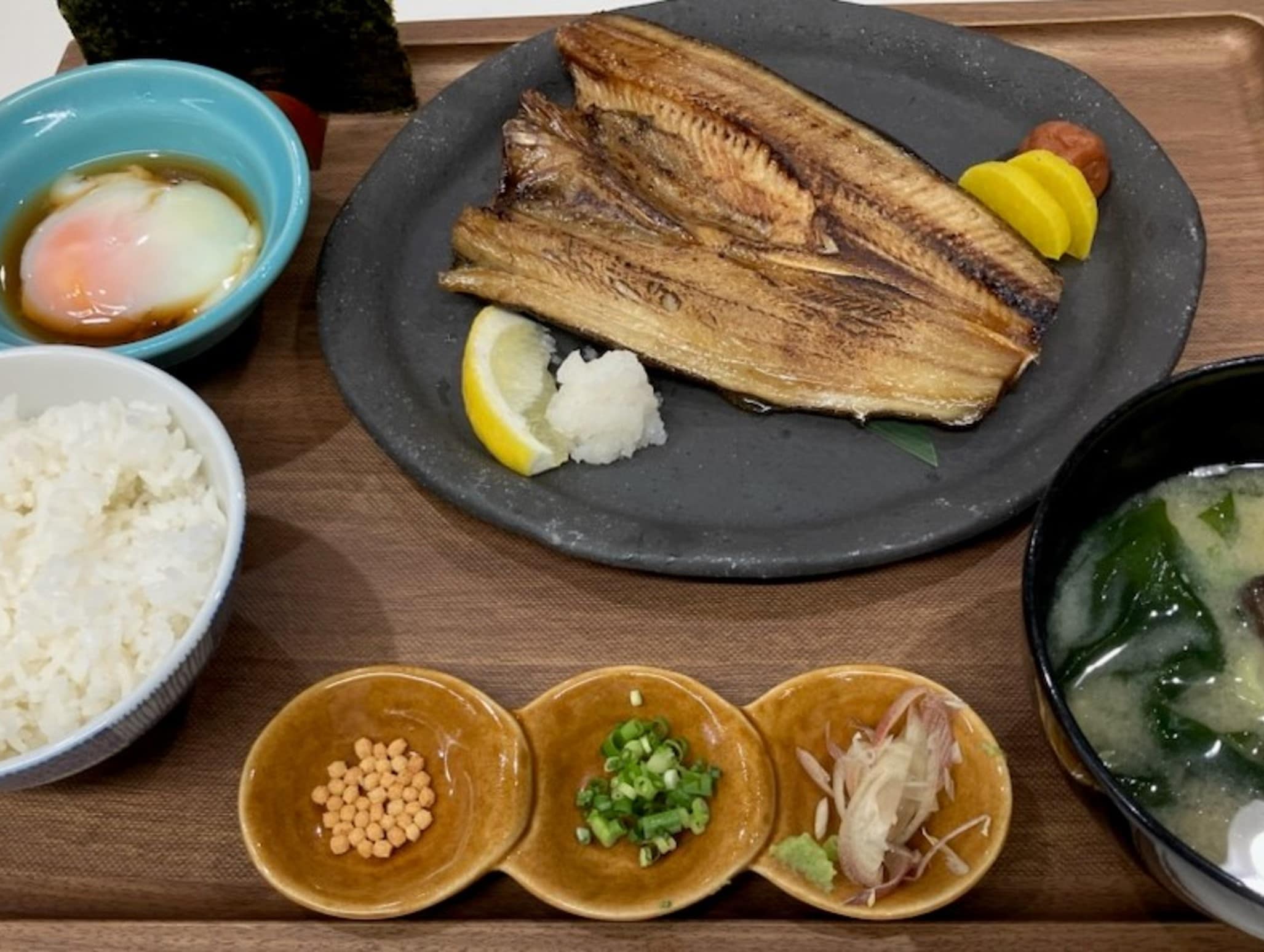 鯖の塩焼き