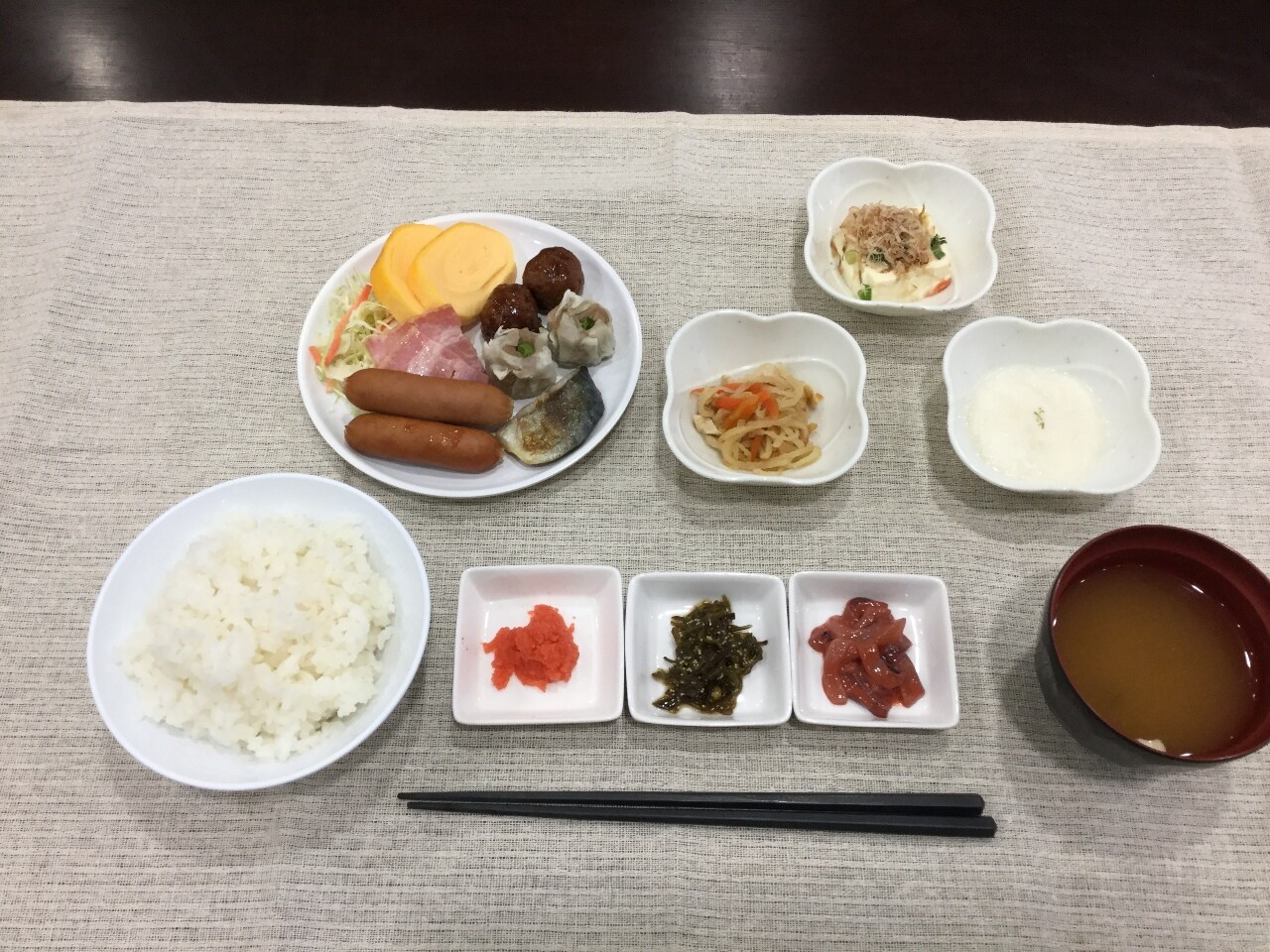 朝食バイキング例2