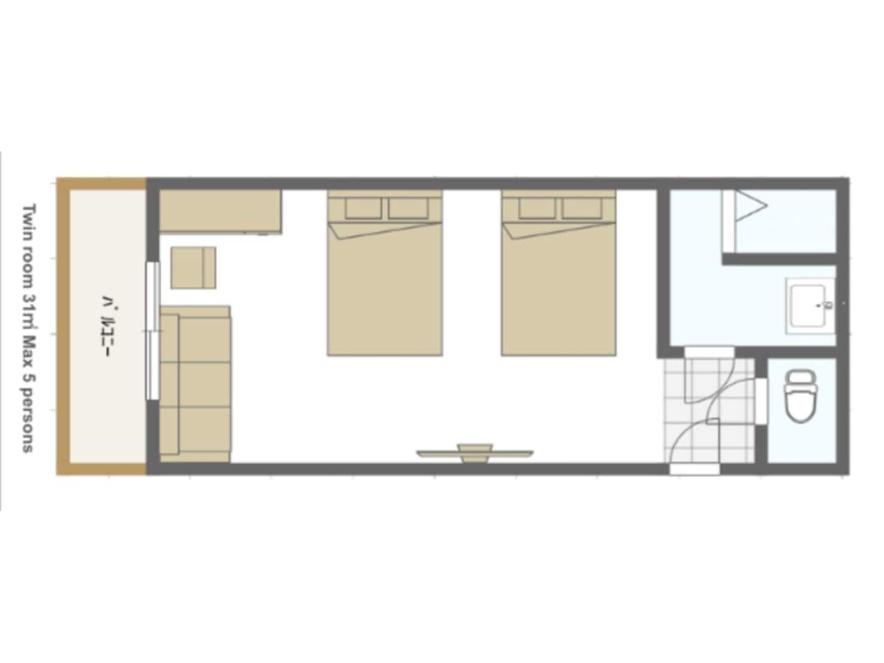 TWIN ROOM