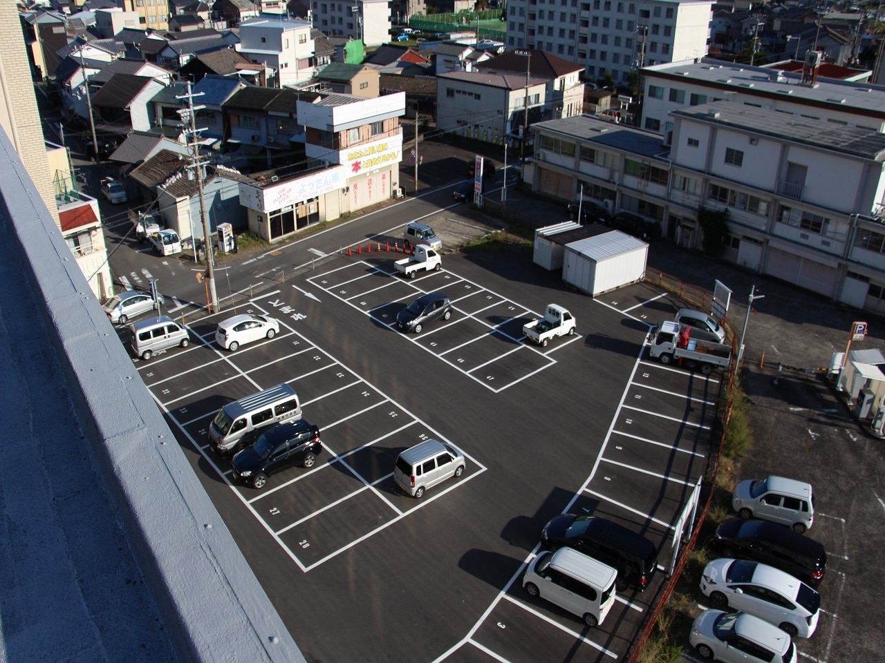 ホテル専用駐車場