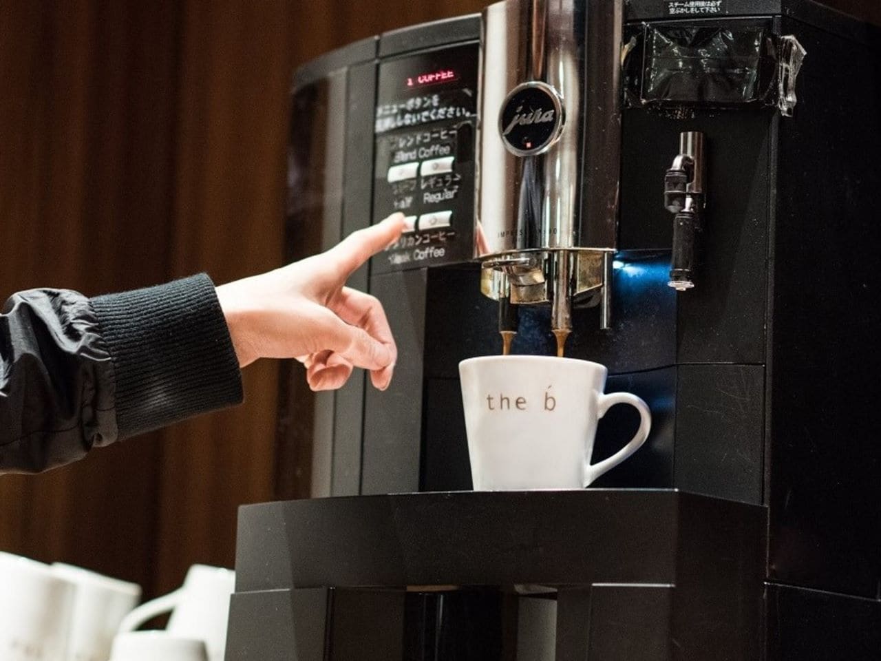 無料コーヒーマシン