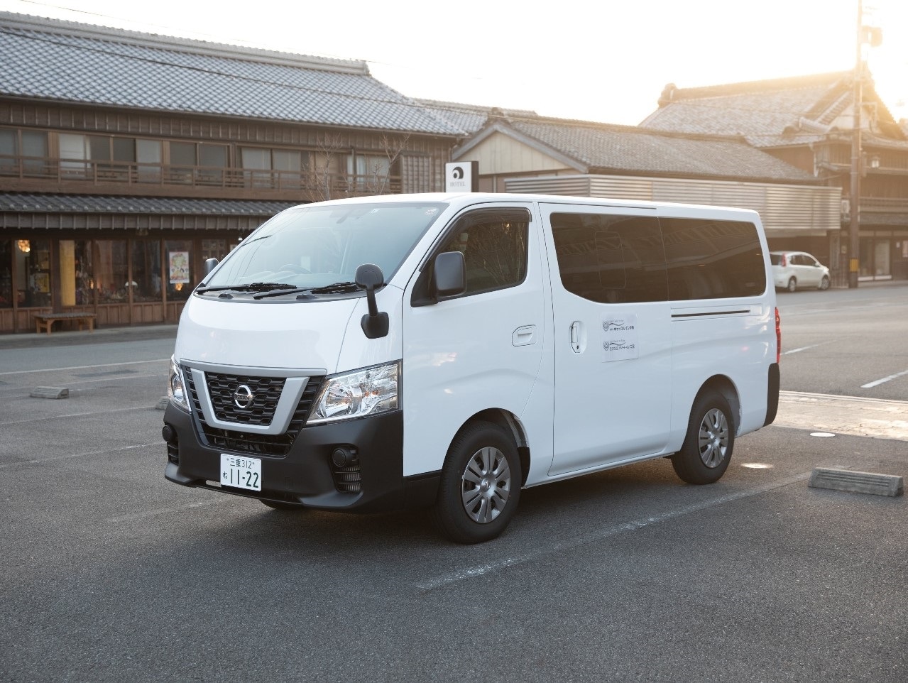 無料送迎車