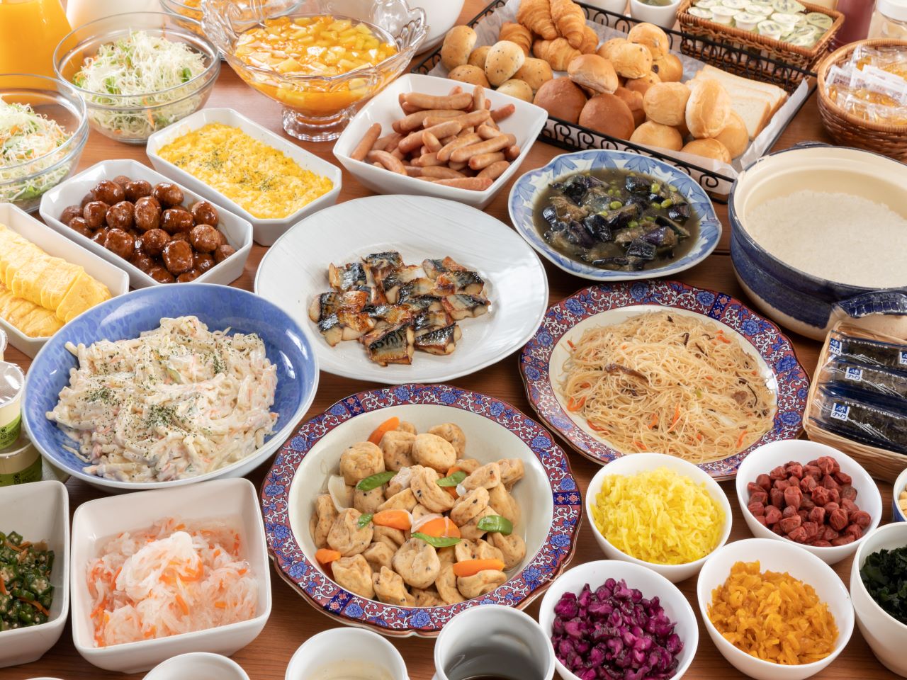 朝食無料サービス！