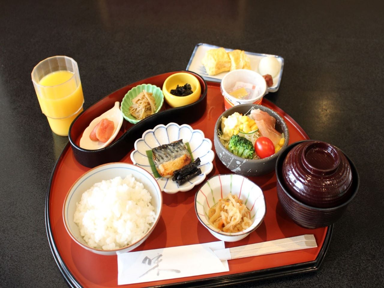 メインプレート（和食）