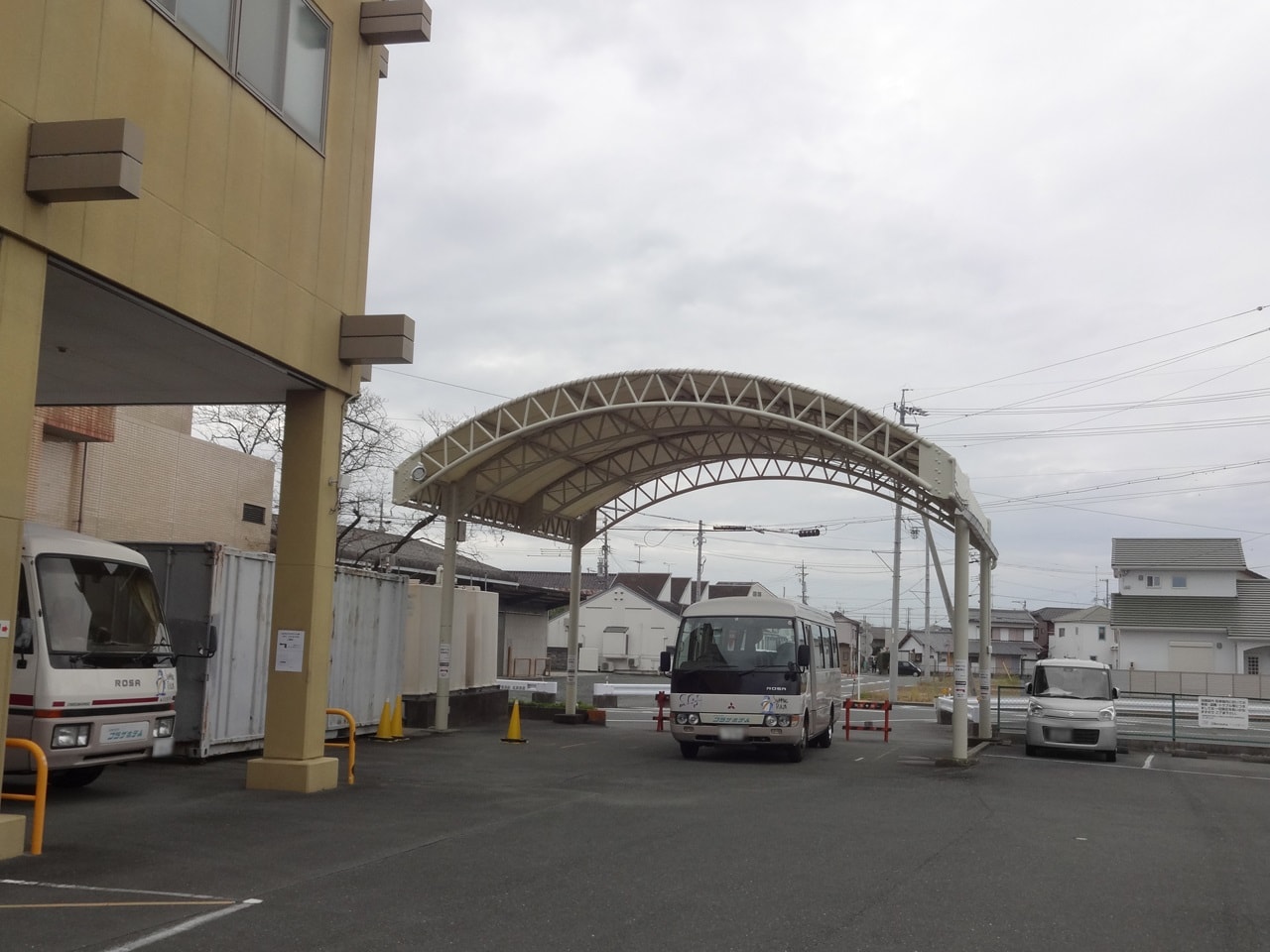 大型車駐車スペースイメージ(確保料金がかかります)