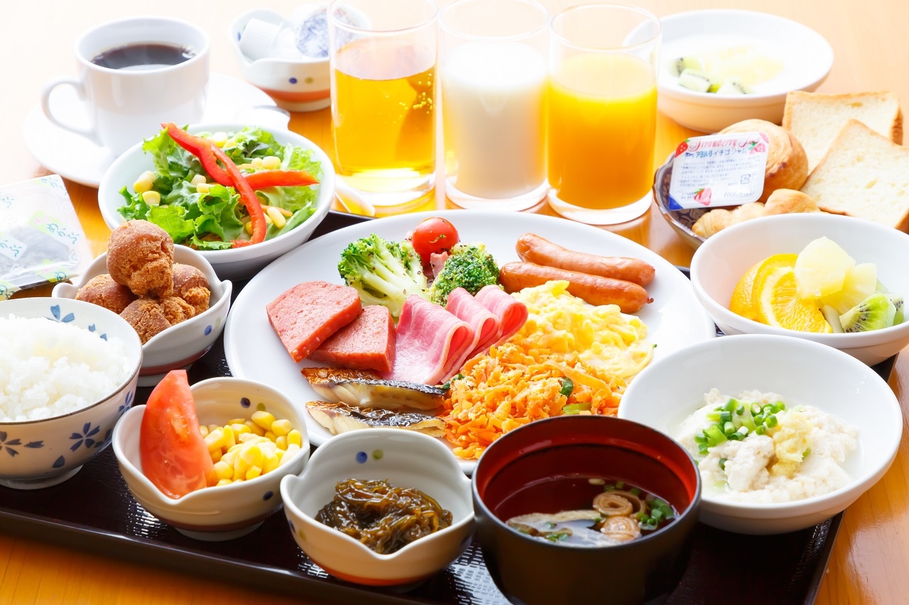 朝食盛り付けイメージ