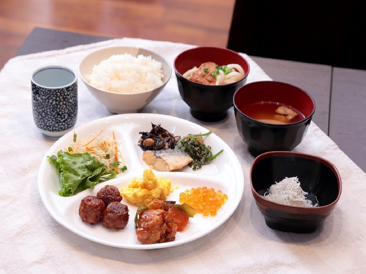 盛り付け例
