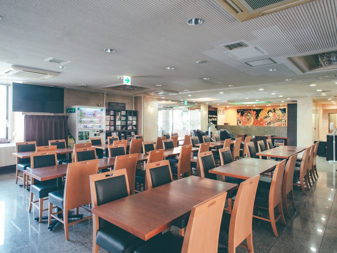 朝食会場