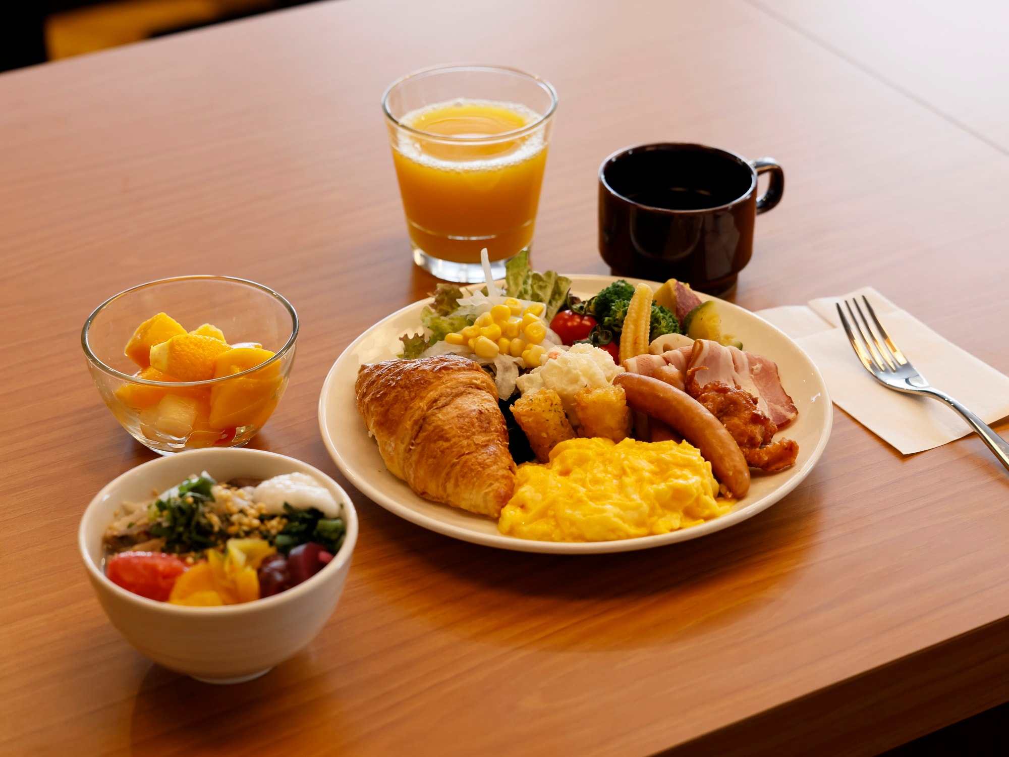 無料朝食④