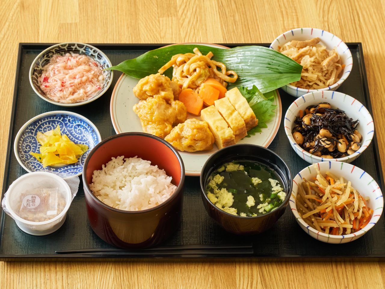 盛り付け例