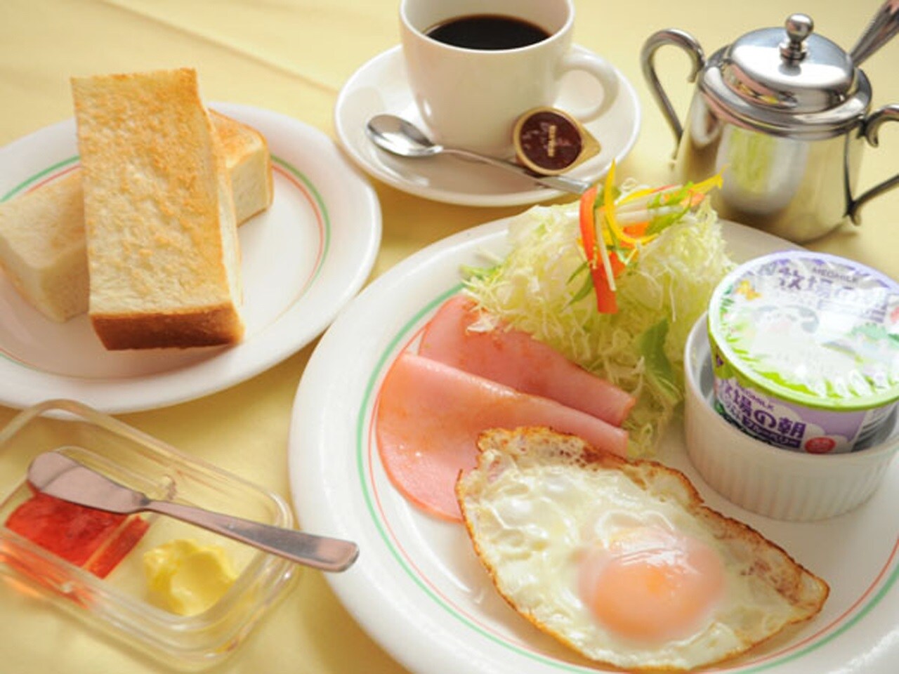 朝食真心をこめた洋定食